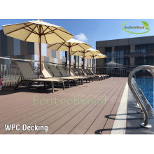 High Strength & Low Expansion WPC Decking with Fsc, ISO, Ce Certification